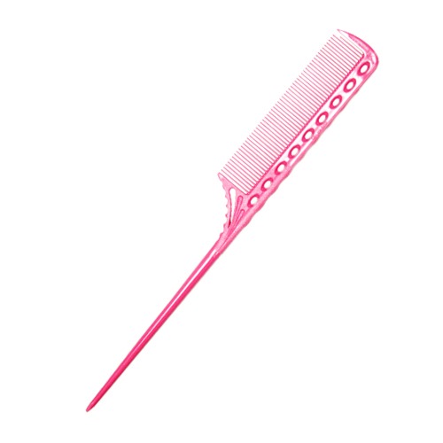 [Y.S.PARK] 빠른 와인딩 꼬리빗(Super Winding Tail Grip Comb) YS-107 핑크(Pink) 218mm