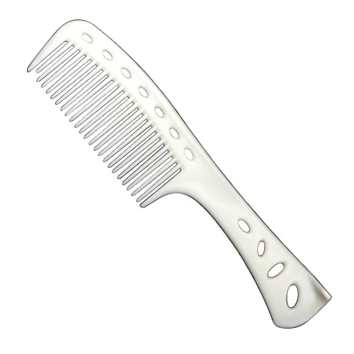 [Y.S.PARK] 샴푸&amp;염모제 빗(Tint Combs &amp; Shampoo Brush) YS-601 화이트(White) 225mm