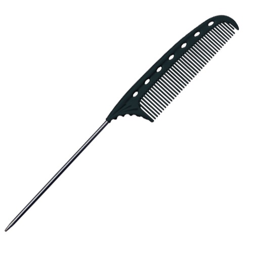 [Y.S.PARK] 꼬리빗 (Tail Combs) YS-103 카본 블랙(Carbon Black) 180mm