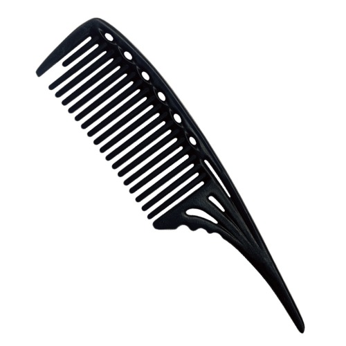 [Y.S.PARK] 샴푸&amp;염모제 빗(Tint Combs &amp; Shampoo Brush) YS-603 블랙(Black) 215mm