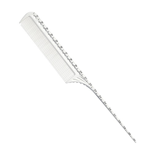 [Y.S.PARK] 꼬리빗(Tail Comb) 가이드 빗 YS-G01 화이트(White) 216mm